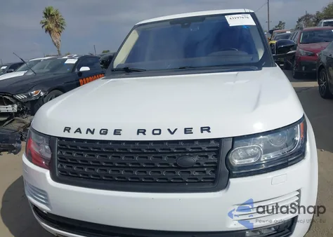 2016 Land Rover Range Rover 3.0L V6 Supercharged Hse z USA, uszkodzony, nr VIN SALGS2PF8GA291651